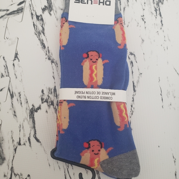 3 Pack Men's Crew Socks - Picture 2 of 5